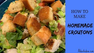 How to Make Homemade Croutons [upl. by Seth]