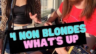 4 non blondes  Whats up  Via Overdriver Duo shorts [upl. by Eyoj]