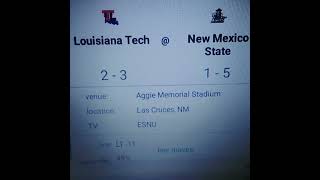 Louisiana Tech vs New Mexico St College Football 101524 Prediction Free Pick [upl. by Nosro]