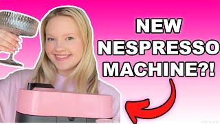 LIMITED Edition PINK Nespresso Coffee Machine UNBOXING [upl. by Eidolem629]