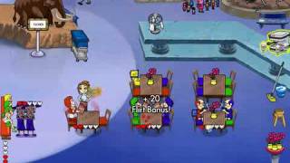 Lets Play Diner Dash Hometown Hero 13  Bench and Mythic Muffins [upl. by Laius]