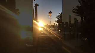 Sunset from the old town Benidorm [upl. by Jeraldine]