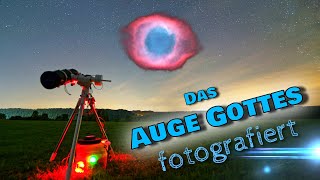 Ein gigantisches Auge am Nachthimmel  Der Helixnebel durch mein Teleskop AstroVlog [upl. by Ramor703]