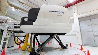 E190E2 Full Flight Simulator in Singapore [upl. by Hoebart723]