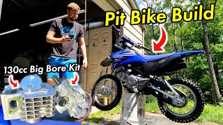 I Installed A Big Bore Kit On My 110cc Pit Bike Massive Power Gains [upl. by Corbin]