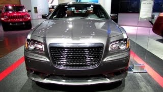 2013 Chrysler 300 SRT8  Exterior and Interior Walkaround  2013 Detroit Auto Show [upl. by Eirruc579]