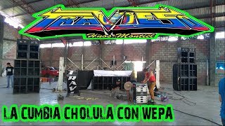 PRESENTANDO LA CUMBIA CHOLULA CON WEPASONIDO TRAVIEZO ALMOLOYA HGO [upl. by Rockey]