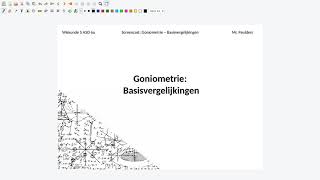 Oplossen van de goniometrische basisvergelijkingen in radialen [upl. by Evanne960]