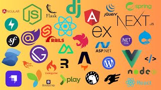 Most Popular Web Frameworks Among Developers in 2024 [upl. by Eiramlirpa]