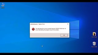 FIX Photoshop Error concrt140dll [upl. by Canty]