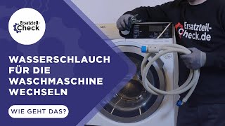 Wasserschlauch für die Waschmaschine wechseln Wie geht das [upl. by Anneliese]