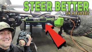 How To Make Budget Hydraulic Assist Steering Rats Nest Can Steer [upl. by Koch144]