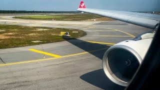 AirAsia X A330300 full takeoff from KUL [upl. by Trinatte745]