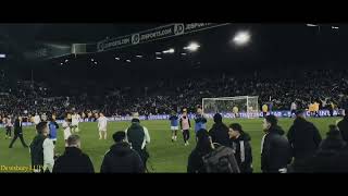 Party Atmosphere at Elland Road after Leeds comeback Vs Leicester [upl. by Tasha623]