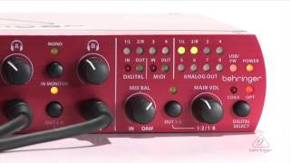 BEHRINGER FIREPOWER FCA610 [upl. by Alesi]