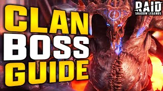 FREE CLAN BOSS BUILD  DEMON LORD STARTER GUIDE  RAID Shadow Legends [upl. by Joslyn]