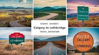 quotScenic Journey Calgary to Lethbridge Travel Adventurequot [upl. by Adlev154]