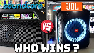 🥵JBL PartyBox ENCORE VS ANKER Soundcore BOOM 2 PLUS MAX VOLUME Sound test❌️Pros amp Cons [upl. by Rosane]