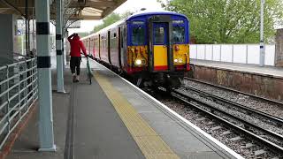 SouthWesternRailway Trains WandsworthTown Trains at Wandsworth Town 13th May 2021 [upl. by Yggep]