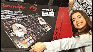 Pioneer DDJSX2 Serato Controller Unboxing [upl. by Nylloh186]