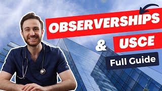 USCE and Observerships in the US  How to find US Clinical experience and Rotations [upl. by Ogaitnas]