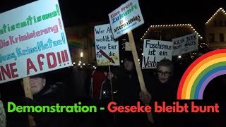 Demonstration  Geseke bleibt bunt [upl. by Aidyn]