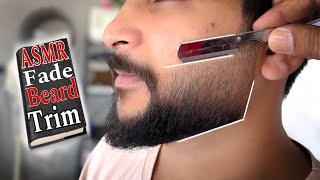 Arms barber  how to fade beard and shape in 5 minutes [upl. by Assenad993]