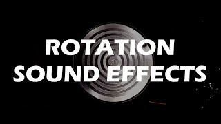 rOtation  impressive sound effects from rotating objects [upl. by Graubert]