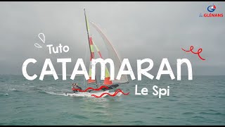 Sortie sous spi asymétrique  catamaran [upl. by Ylesara784]