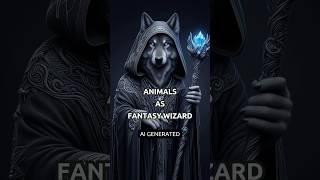 AI Draws Animals as Fantasy Wizard [upl. by Stalker776]