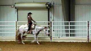 Erica and Ruby in Finals Open Discipline Rail at 2010 Pinto World Show [upl. by Ayokahs933]