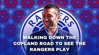 Walking Down the Copland Road to see the Rangers Play [upl. by Gove243]