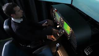 ELITE DA42 Motion Simulator [upl. by Ynwat506]