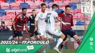 Fehérvár FC  Paksi FC  30  20  OTP Bank Liga  17 forduló  MLSZTV [upl. by Nuahsyd692]