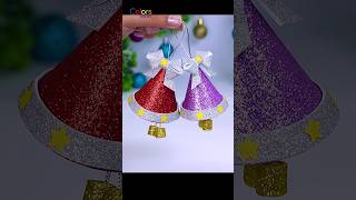 DIY Bell Shaped Ornaments Making🎄Christmas Tree Ornaments⭐Xmas Decoration Ideas🎄Manualidades diy [upl. by Alana926]