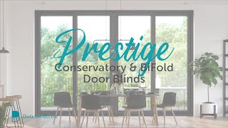 How to Install Prestige Conservatory amp BiFold Door Blinds [upl. by Myra127]