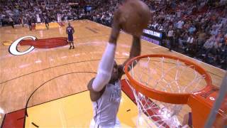 Wades Save Leads to a LeBron AlleyOop [upl. by Arym]