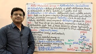 Antimalarial Drug Part10 Final Artemisinin Pharmacology amp Mechanism of Action  Antimalarial Drug [upl. by Neelav135]