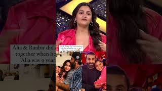 Alia shares❤️how she feels when she saw ranbir this chemistry is amazing aliabhatt bollywood love [upl. by Rekyr]