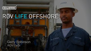 ROV Life Offshore  Oceaneering [upl. by Ahrendt]