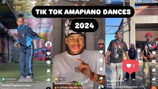 Best of amapiano dance challenges  2024 🔥🥵😱 tiktokamapianodances tiktokviral amapiano trending [upl. by Ardnuaet]