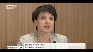 Frauke Petry AfD fordert Beendigung des EEG und des Klimaschutzplans 2050 [upl. by Ivgnout938]