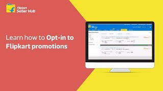 Learn how to Optin to Flipkart Promotions [upl. by Nnylimaj305]