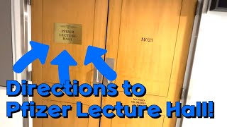 Directions to Pfizer Lecture Hall Harvard University [upl. by Jovia229]