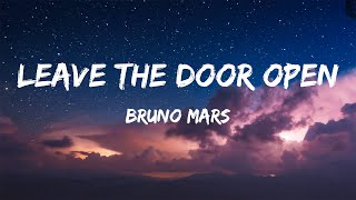 Bruno Mars Anderson Paak Silk Sonic  Leave the Door Open Lyrics [upl. by Bennet395]