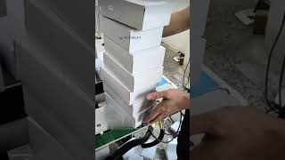 Big Sachets Sorting  Counting  Box Cartoner sortingsystem countingpackagingmachine [upl. by Htyderem]