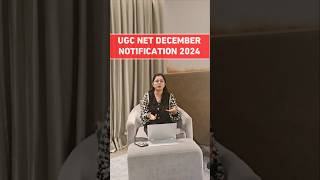 Ugc Net December Notification 2024 Application Form shorts [upl. by Sandry]