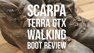 Scarpa Terra GTX Walking Boot Review [upl. by Alben]