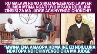 ZODIAK INTERVIEW WITH ALEXIOUS KAMANGILA LAWYER OTCHUKA NDIKUULURA ZINSISI NDI ZINYENGO ZA MA JUDGE [upl. by August]