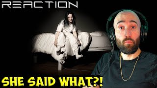 BILLIE EILISH  WISH YOU WERE GAY FIRST REACTION [upl. by Akirea]